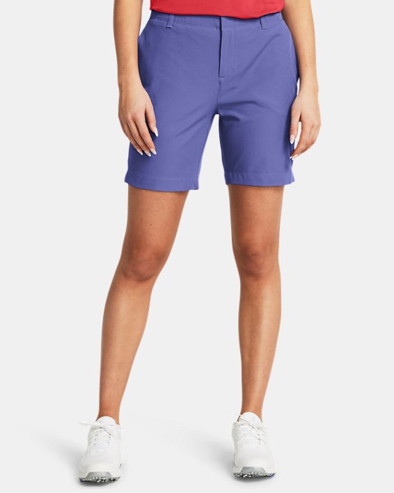 Women's UA Drive 7" Shorts, Purple, pdpMainDesktop image number 0